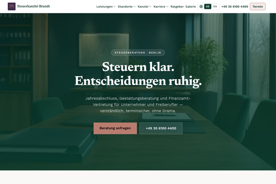 Steuerkanzlei Brandt Demo